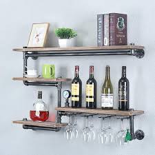 We did not find results for: Tmgy Industrial Pipe Shelf Wine Racks With 4 Stem Glass Holder Rustic Metal Floating Bar Shelves Wall Mounted Steampunk Pipe Shelving Kitchen Wine Holder 39 37in Farmhouse Wood Shelves Wall Shelf Amazon In Home Kitchen