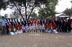 Nyukang harjo, selagai lingga, lampung tengah. Juara 1 Drumband