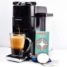 Can you use nespresso original pods in vertuo? Aluminum Foils Lids To Reuse Capsules Coffee Pods Compatible With Nespresso Vertuoline 64mm 100pcs Coffeeware Sets Aliexpress