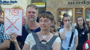 Here you can post professional models, legal amateurs, or celebrities. Prague Czech Republic June 11 2019 Demonstration Of People Crowd Against The Prime Minister Andrej Babis