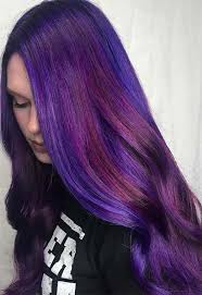 After you've been through just about every popular hair color, going for a seductive black hairstyle with highlights might be your best next move. 63 Purple Hair Color Ideas To Swoon Over Violet Purple Hair Dye Tips