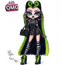 Fashion Dolls Lol Dolls Doll Drawing