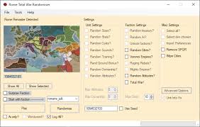 Hey im having trouble unlocking all the factions on rome total war.any help would be appreciated. Github Sargeantpig Rtwrandomiser Rtwrandomiser Aims To Randomise All Feasible Things Within The Game