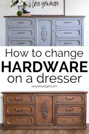 How To Change Hardware On A Dresser Diy Dresser Diy Furniture Redo Furniture Fix