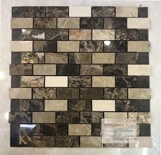 Mosaic đá chữ nhật 13 | Gốm Đá Việt