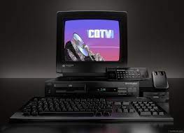 The cdtv was commodore's attempt to build a multimedia entertainment station. The Complete Commodore Cdtv Set Front View On Behance