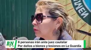 La Fiscal Carla Barron, informó que en las próximas horas 8 personas serán  puestos a consideración de un juez cautelar por el delito de destrucción y  deterioro de bienes del estado, lesiones graves y ...