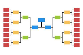Tournament bracket templates for excel 2019 march madness. Tournament Bracket 16 Team Icon Template Royalty Free Cliparts Vectors And Stock Illustration Image 110023743