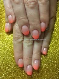 Ahead, we have 25 gorgeous short acrylic nail designs we can't get enough of. Dev Guy Strawberry Slushie And Ibd Peach Gel Fade Over Acrylic Nails Nail Technician Elaine Moore On 5 June 2015 At 13 01