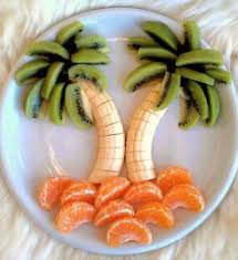 Assiettes Rigolotes Pour Les Enfants Nourriture Drole Salade De Fruits Nourriture