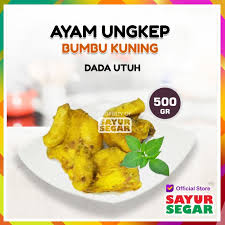 Jual Dada Ayam Ungkep Bumbu Kuning 500g Jakarta Selatan Sayur Segar Official Tokopedia Tambahkan ke dalam rebusan, sayuran yang terdiri dari pepaya muda, labu siam, larutan asam jawa, garam, dan gula pasir.