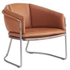 Geometric Lounge Chair Bassamfellows Suite Ny Live Edge Furniture Leather Easy Chair Contemporary Lounge