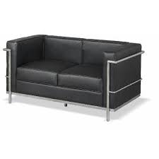 Divanetto a due posti in stile neoclassico con spallierine imbottite prima metà del novecento misure cm 78x39x84 h misura interna della seduta cm 67x35x40 h da restaurare con tarlature comunque divano nero in pelle design 2 posti con poggiatesta reclinabile ewing. Divano Le Corbusier Nero 2 Posti Itinerapro