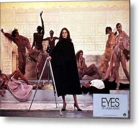 Eyes Of Laura Mars, Faye Dunaway, 1978 Metal Print by Everett - Fine Art  America