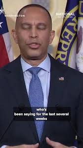 House Minority Leader Hakeem Jeffries told reporters that House Democrats  will continue to fight for the Affordable Care Act tax credits despite the  Senate passing the first steps to end the ...