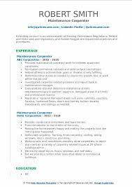 All our neolith stone is supplied as a 3200mm x 1500mm slab 12mm thick. Maintenance Carpenter Resume Samples Qwikresume