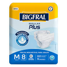 Roupa Íntima Bigfral Moviment M 8 Unidades