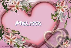 Melissa Melissa Name Floral Wreath Names