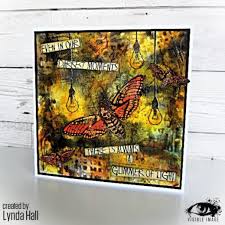 A Glimmer Of Light Mixed Media Card Moth Stamp In 2020 Cards Rainbow Card Glimmer