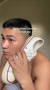Styling White Converse As Asian