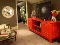 Keep your living room and tv room organized with a chic media console from anthropologie. 8 Red Tv Stand Ideas Red Tv Stand Tv Stand Redo Furniture