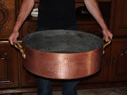 Gillard Paris 48 Lbs Antique French Copper Stock Pot 4mm Copper Cooking Pan Copper Pots Copper Pans