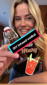 Homemade spicy infused vodka for bloody Marys is such a great gift!  #infusedvokda #spicyvodka #diychristmas #bloodymary #onthisday Spicy  Infused Vodka for Bloody Marys 1 Gallon Vodka 1 each: yellow, ...