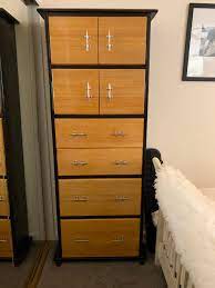 Lingerie chest, tall narrow 7 drawer dresser, blue green vintage furniture french provincial, shabby chic, coastal, located in tampa florida solid wood, dovetail drawers, french provincial. Handmade Tall Narrow Dresser By Norcal Works Custommade Com