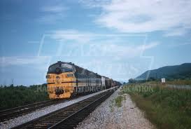 Image result for Federal Yellow 1956 Chesapeake and Ohio Railroad