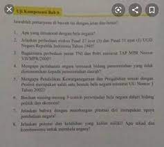 Jawaban uji kompetensi bab 4 pkn kelas 9. Ujikom Bab 6 Pkn Kelas 9 Besok Dikumpulin Brainly Co Id
