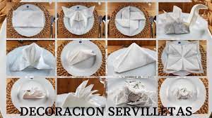 See more of celebraciones en papel on facebook. Decoracion De Servilletas De Papel Ideas Para Fiestas Y Celebraciones Youtube