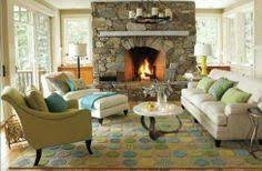 Living Room Layout With Fireplace And Tv On Opposite Walls Google Search Cottage Living Rooms Boston Living Room Beach Style Living Room