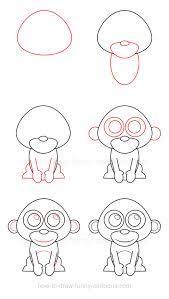 Be sure to add another line on the bottom for the mouth. How To Draw A Monkey