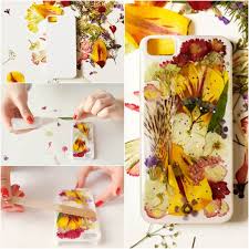 Fashion dried real fresh flower cell phone cases feature:: How To Diy Pressed Dried Flower Iphone Case