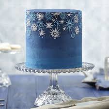 Snowfall Celebration Buttercream Cake Recipe Christmas Cakes Easy Winter Cake Wilton Cake Decorating