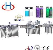 Automatic Xilin Penicillin Ampoule Bottle Vial Pharmaceutical Liquid  Filling Capping Line Laboratory Instrument Packing Machinery Sealing Machine