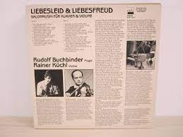 LP  RUDOLF BUCHBINDER & RAINER KÜCHL  LIEBESLEID & LIEBESFREUD  AUSTRIA   - Recordshop-Austria