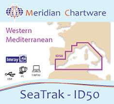 Id50 Meridian Digital Chart Pack Western Mediterranean