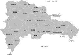 El territorio del país está dividido en 31 provincias y 1 distrito nacional, los cuales a su vez están subdivididos en un total de 158 municipios y 231 distritos. File Mapa Republica Dominicana Svg Wikimedia Commons