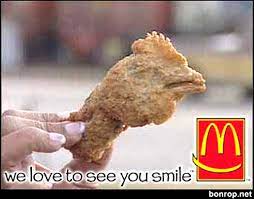 Swollen face could be insect bites or stings or poisonous or stinging plants. Chicken Head Nugget We Love To See You Smile Burnttoastrocks Flickr