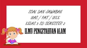 Soal essay matematika kelas 3 sd. Soal Uas Pat Ipa Kelas 3 Sd Semester 2 Tahun 2021 Kunci Jawaban Pilihan Ganda Essay Tribun Pontianak