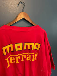 Vintage 90's MOMO Ferrari T Shirt Tee Maat XX Grote USA - Etsy Nederland
