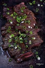 Meat should be marinated for at least an hour. Honey Soy Skirt Steak Recipe Add A Pinch