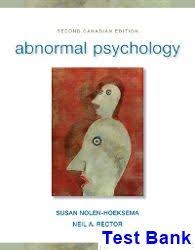 Abnormal Psychology 2nd Edition Nolen Hoeksema Test Bank Solutions Manual Test Bank Instant Download Abnormal Psychology Test Bank Psychology