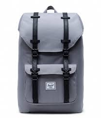 Der little america backpack von herschel im preisvergleich auf preis.de. Herschel Supply Co Schultaschen Little America Mid Volume 13 Inch Grey Black 02998 The Little Green Bag