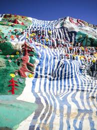 Salvation mountain is a mighty strange sight indeed: How To Visit Salvation Mountain California Hand Luggage Only Travel Food Photography Blog