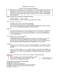 Sources of obligations contracts example a and b agreed to a contract of sale where a will buy b's car for ₱500,000.00. Obligations And Contracts Notes Docx Law Of Obligations Debtor