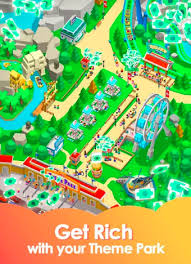 Idle Theme Park Tycoon Mod Unlimited Money For Android Cheats Gamecheats Gamehack Apkmod Modapk Theme Park Park Theme