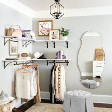 However, it's especially helpful in a small bedroom because doing so whether they lead to your closet or your bedroom, doors need clearance to open and close. 23 Inspiring Makeshift Closets For Small Bedrooms