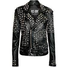 Studded Leather Jacket Studded Leather Jacket Leather Jacket Men Style Jackets Men Fashion
